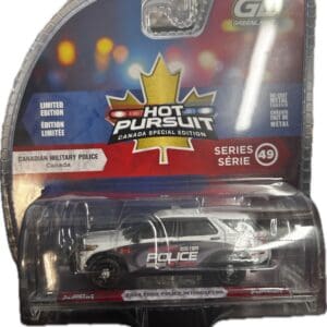 Die-cast Canadian military police toy SUV